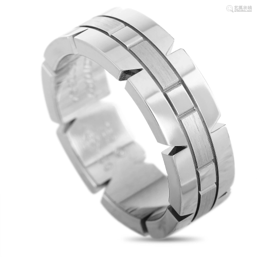 Cartier Panthère 18K White Gold Band Ring