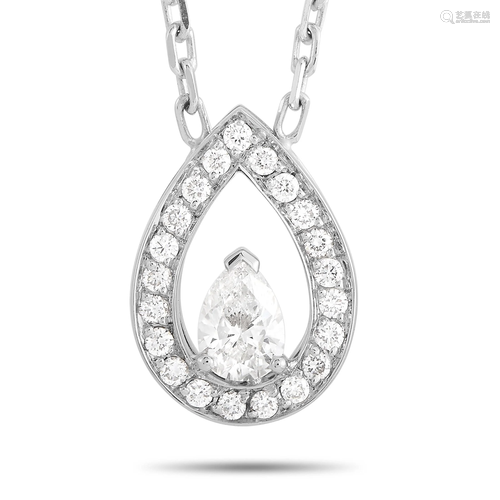 Fred of Paris Lovelight White Gold 0.43ct Diamond