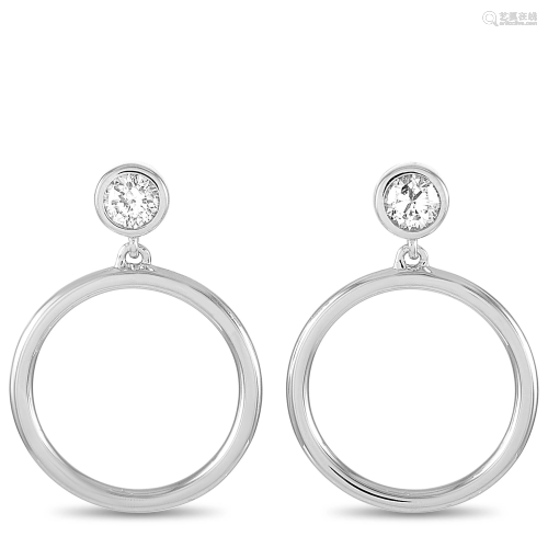 LB Exclusive 14K White Gold 0.31 ct Diamond Earrings