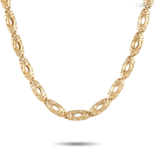 Cartier Double C 18K Yellow Gold Necklace