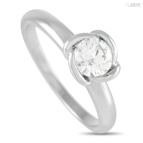 Fred of Paris Fleur Celeste Platinum 0.30 ct F-VVS1