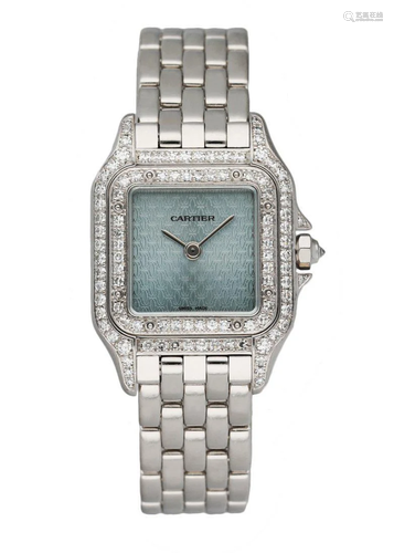 Cartier Panthere 1660 18K White Gold Diamond