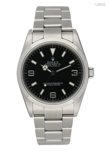 Rolex Explorer 114270 Men's Watch Box & Paper