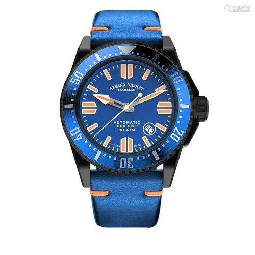 Armand Nicolet JSS Black DLC Blue