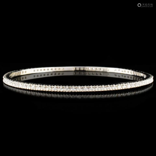 14K Gold 1.87ctw Diamond Bracelet