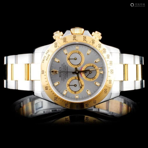 Rolex Daytona 18K YG/SS 40MM Wristwatch