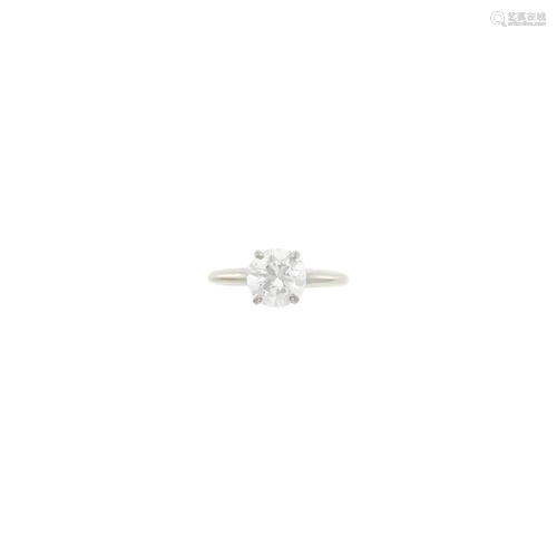 White Gold and Diamond Ring