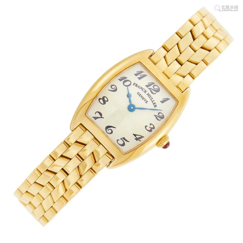 Franck Muller Gold 'Conquistador' Wristwatch, Ref. 2251