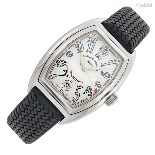 Franck Muller Gentleman's Stainless Steel 'Conquistador