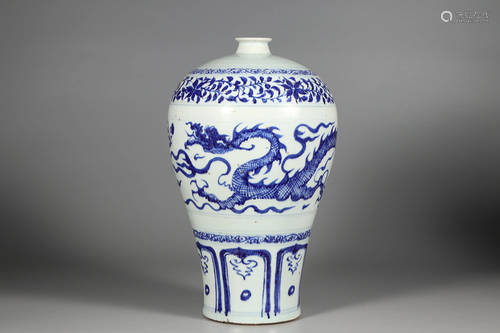 Blue White'Dragon' Meiping