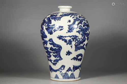 Blue White'Dragon' Meiping