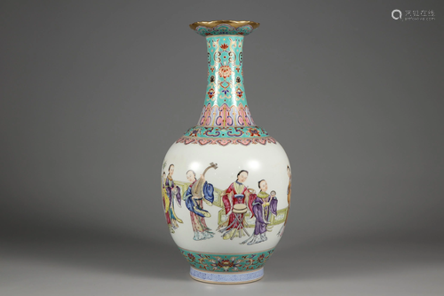 Famille Rose Vase