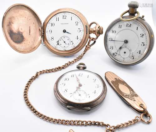 THREE 20TH CENTURY POCKET WATCHES