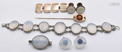 GROUP OF VICTORIAN & 20TH CENTURY JEWELLERY