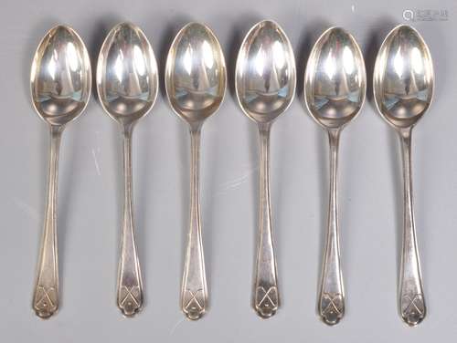 1930'S WALKER & HALL GOLFING TEASPOONS