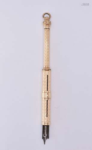 9CT GOLD PROPELLING MECHANICAL PENCIL