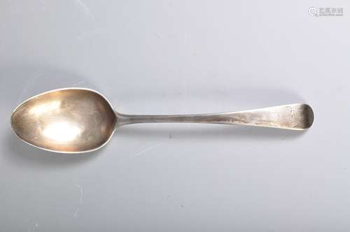 GEORGE III HALLMARKED STERLING SILVER SPOON