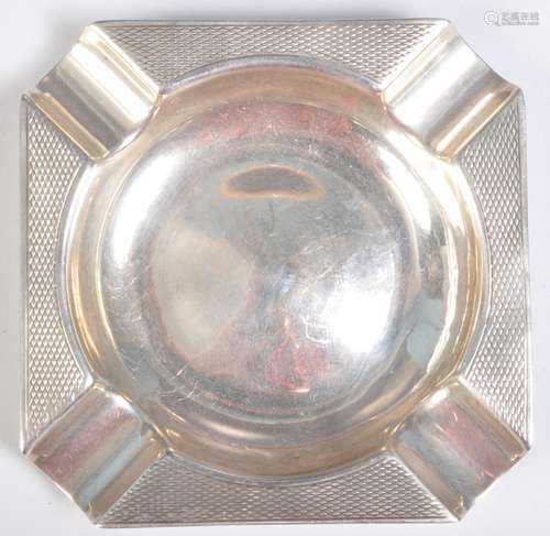 1920'S COHEN & CHARLES SILVER ASHY TRAY