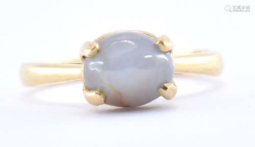 18CT GOLD STAR SAPPHIRE RING