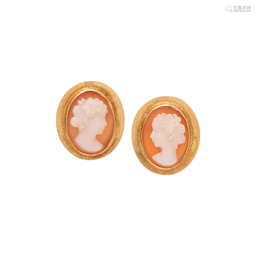 CAMEO EARRINGS