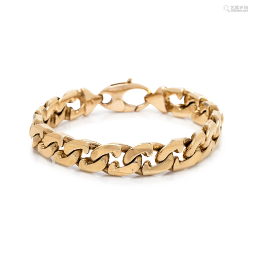 YELLOW GOLD BRACELET