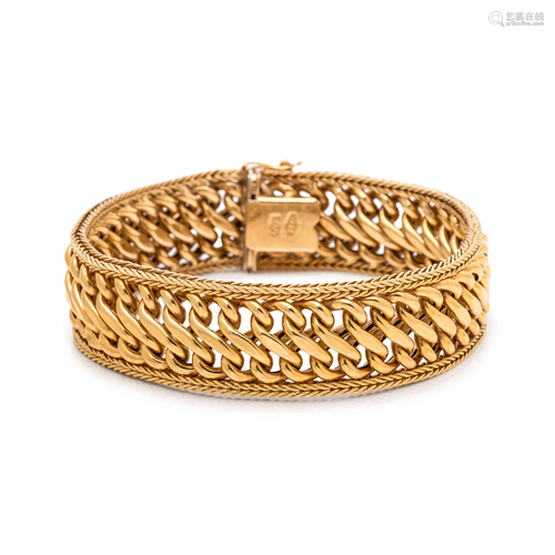 YELLOW GOLD BRACELET