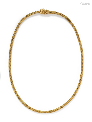 YELLOW GOLD NECKLACE