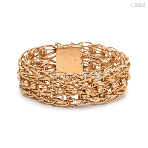 YELLOW GOLD BRACELET