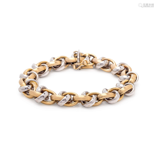 BICOLOR GOLD BRACELET