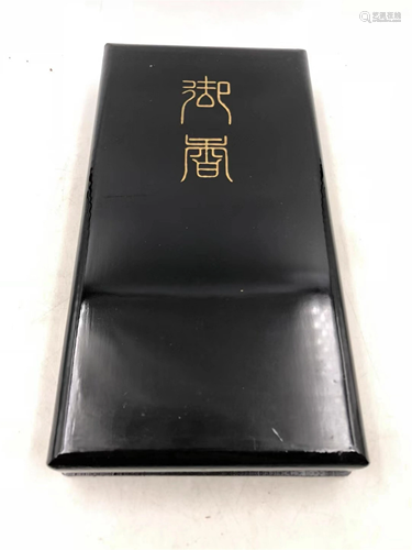 A SET OF JAPANESE INCENSE STICKS WITH BOX