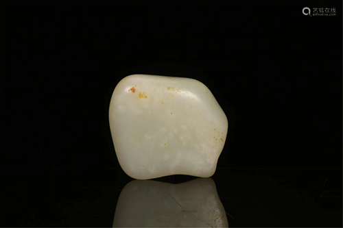 A RAW JADE-STONE