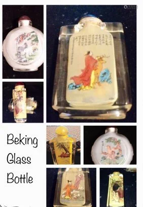 Beijing Glass Snuff Bottles Decor