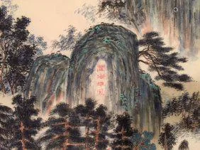 Chinese Scrolled Painting