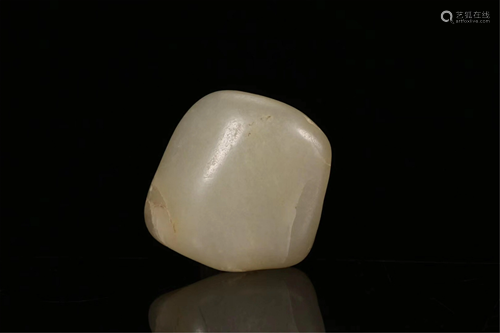 A RAW JADE-STONE