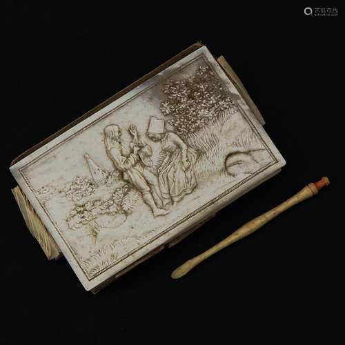 A 19th Century Dance Card Book