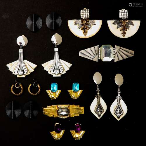 A Collection of Vintage Designer Jewelry