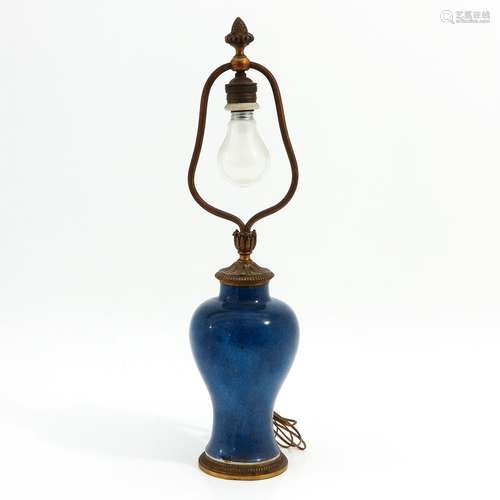 A Powder Blue Lamp