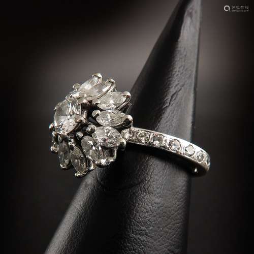 A Ladies Diamond Ring