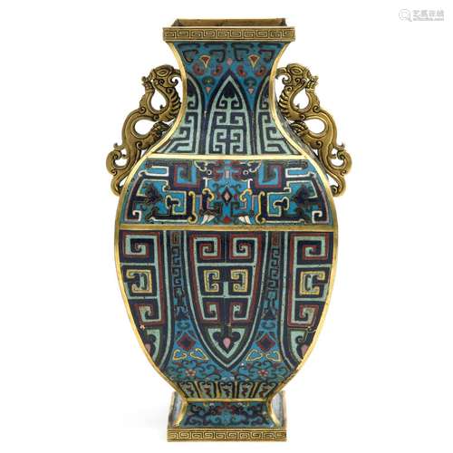 A Cloisonne Vase