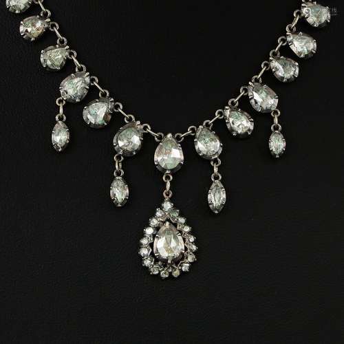 A 19th Century Diamond Necklace