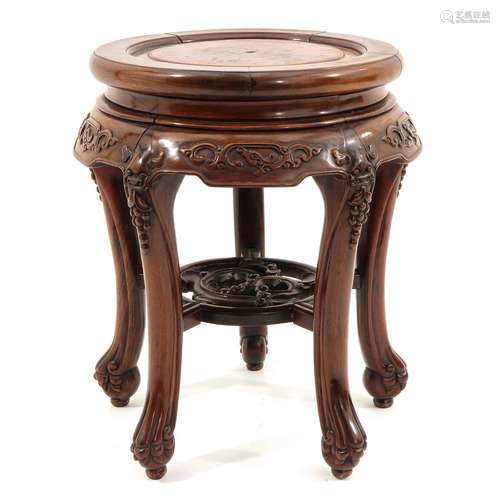 A Carved Side Table