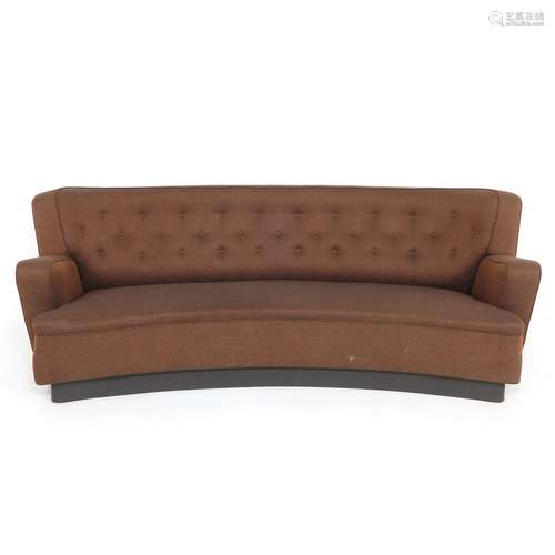 A 1970s Upholstered Sofa