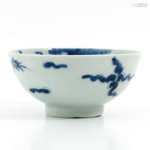 A Blue and White Bowl