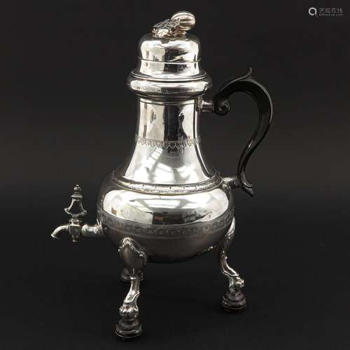 A Dutch Silver Jug