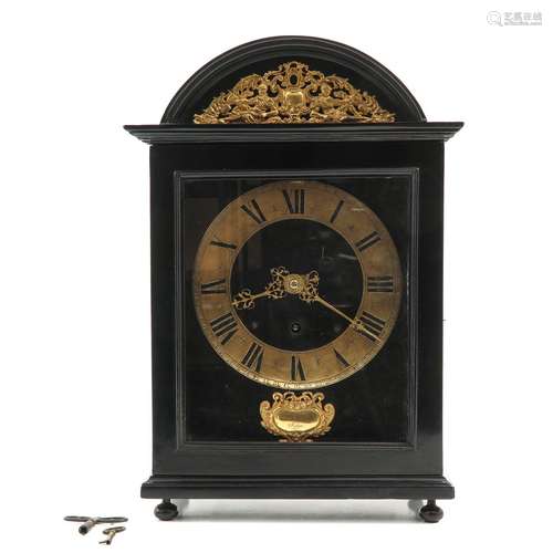 A Haagse Clock Signed Claude Pascal