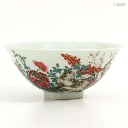 A Polychrome Decor Bowl