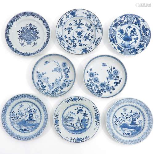 A Collection of 8 Plates