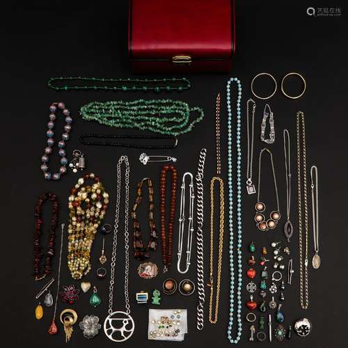 A Jewelry Box of Costume Jewelry