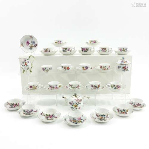 A Collection of 18th Century Meissen