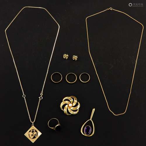 A Collection of Jewelry